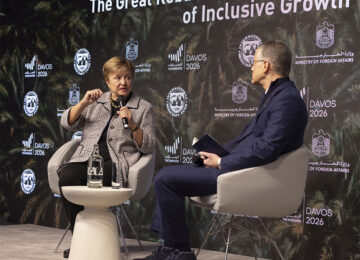 IMF Chief Warns AI ‘Tsunami’ Hitting Jobs As UAE Hosts Davos Dialogue On Inclusive Growth
