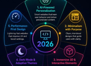 Top 5 Trends For Web Design