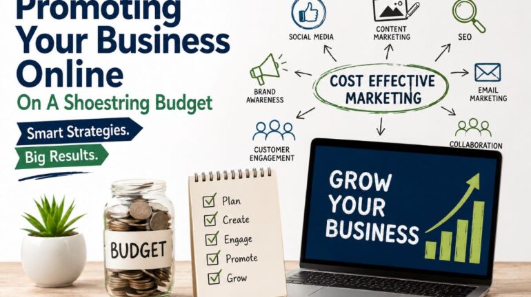 Promoting Your Business Online On A Shoestring Budget